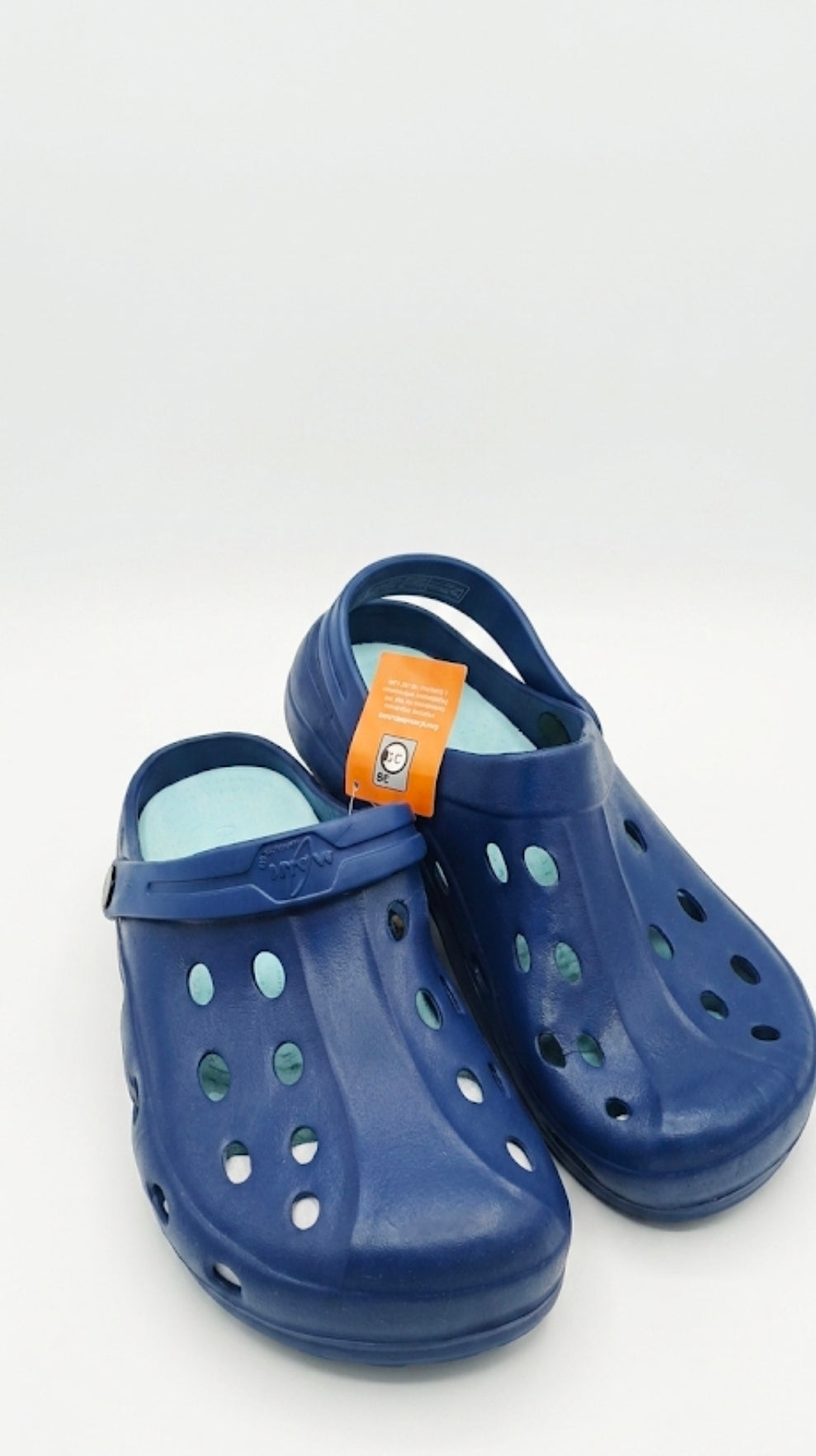 Maui & Sons Men's Lightweight Comfort Clogs - Navy Blue