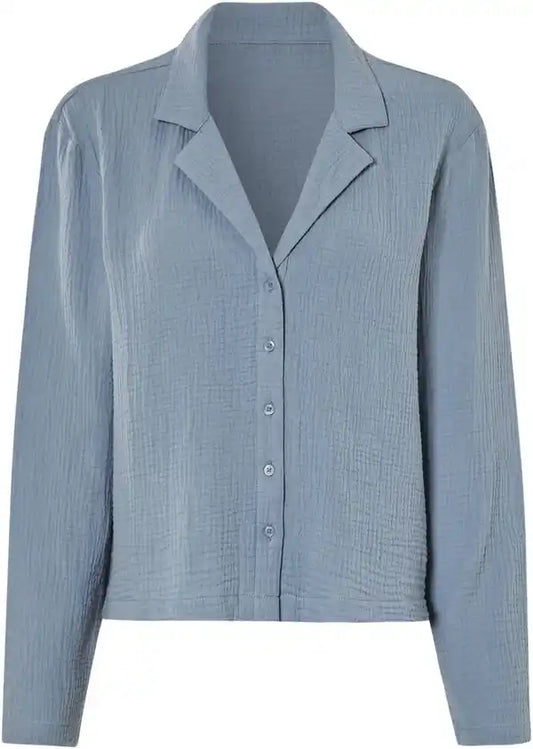 Esmara® Women's muslin pajamas (blue)