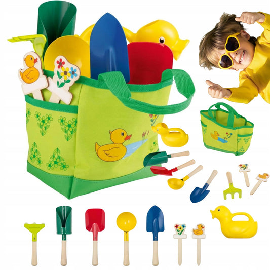 Playtive® Children's Gardening Bag (Green)