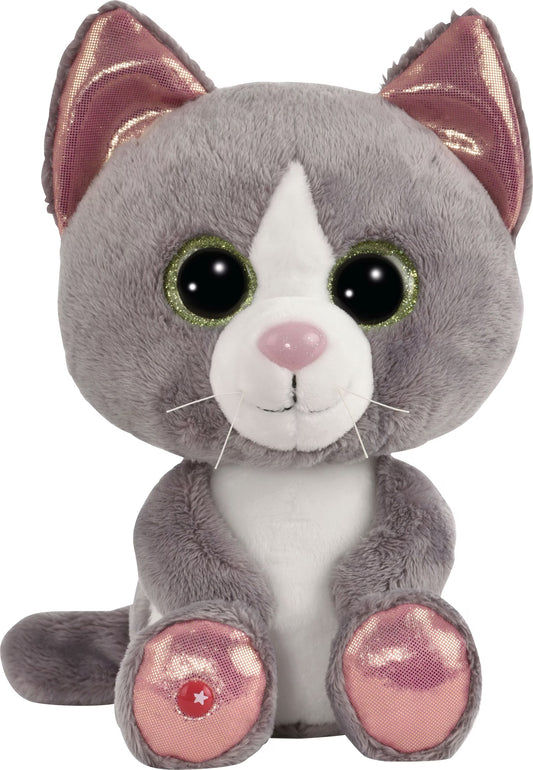 Glubschis Cuddly Toy Cat Felinja Grey, 25cm