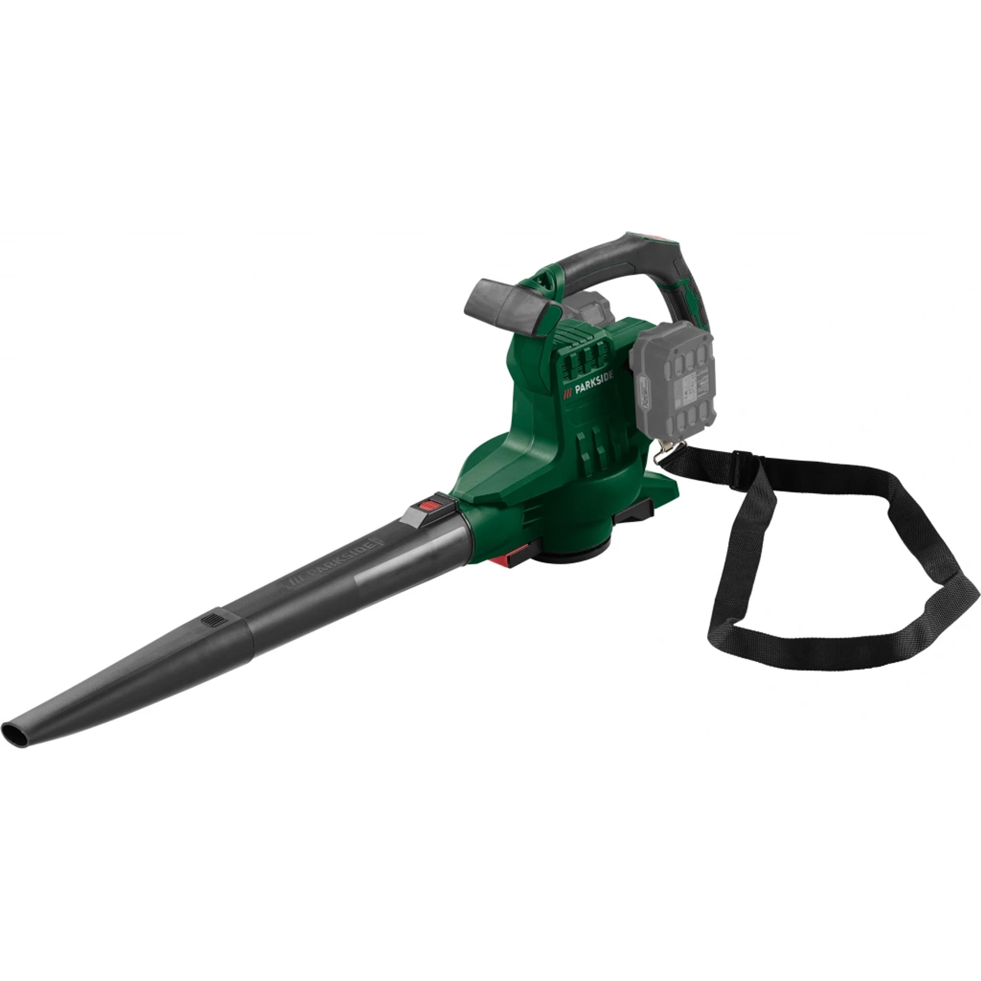 Cordless leaf blower, vacuum and shredder (3 in 1)