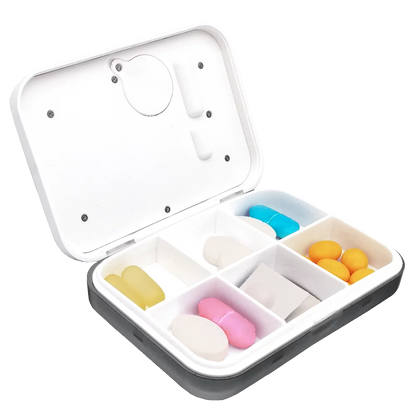 Pill box with Vibrating Alarm