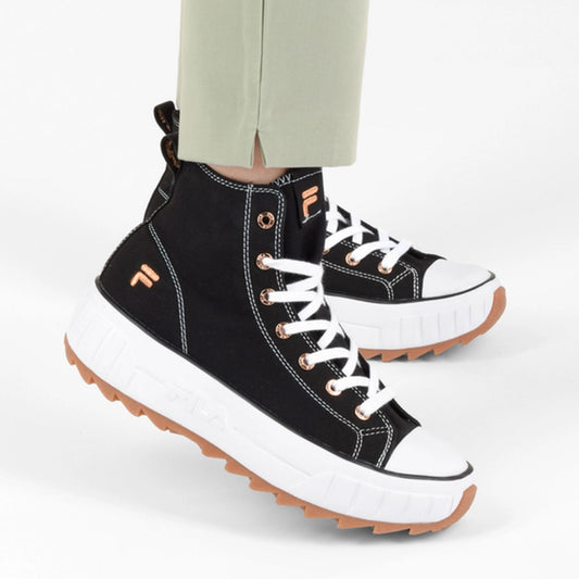 BLACK FILA Blockster Sneakers