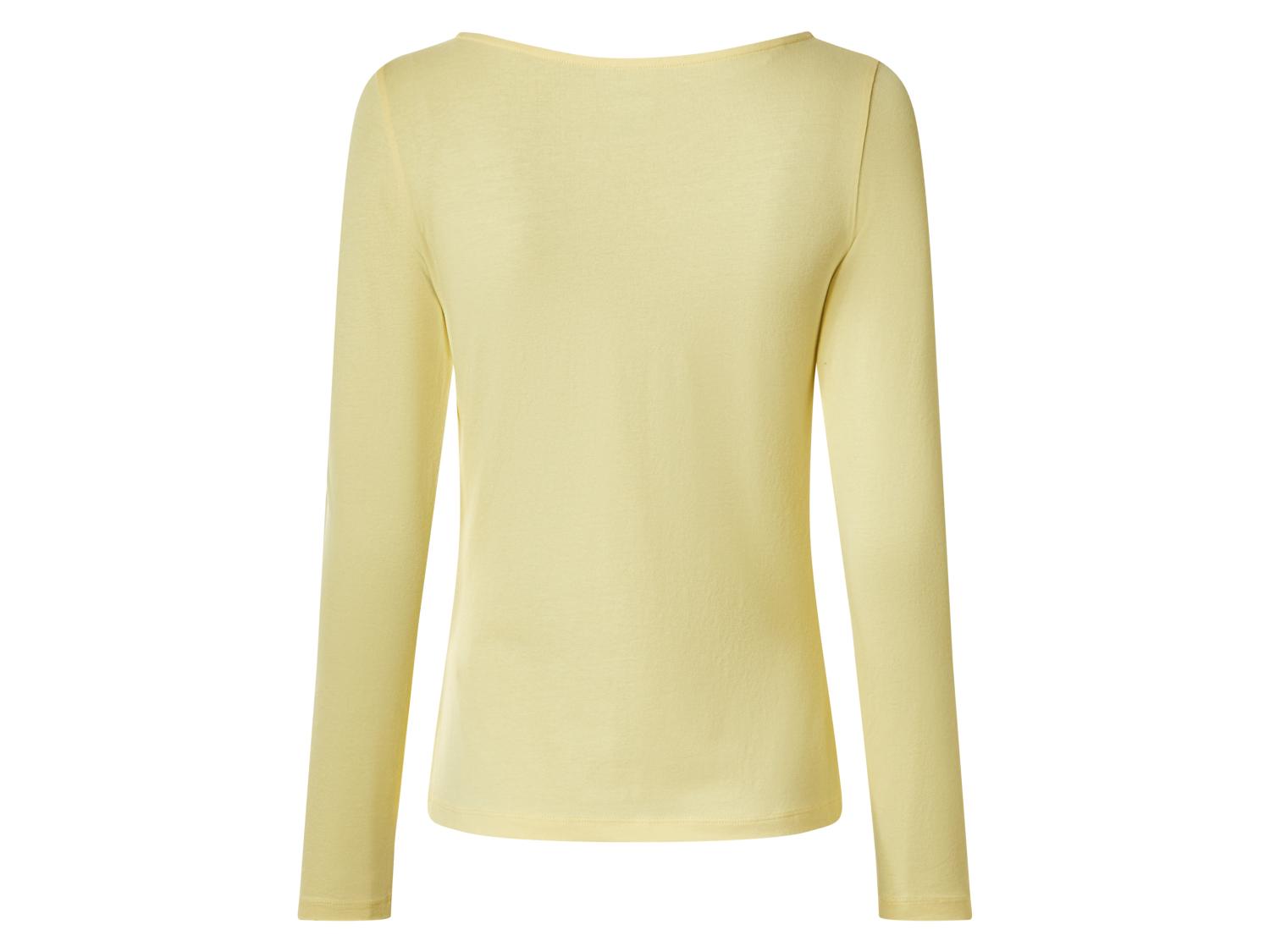 ESMARA Women’s Long sleeve T-Shirt (Yellow)