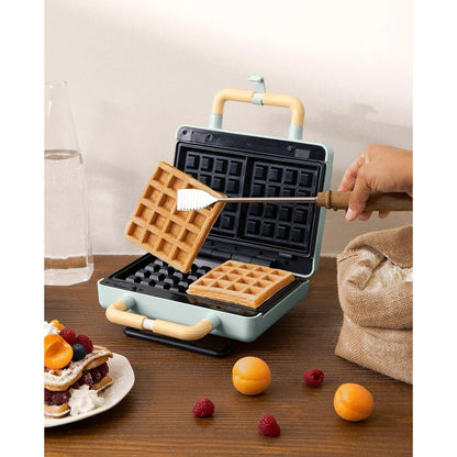 Create STONE 3 IN 1 STUDIO - Sandwich and Waffle Maker, Blue