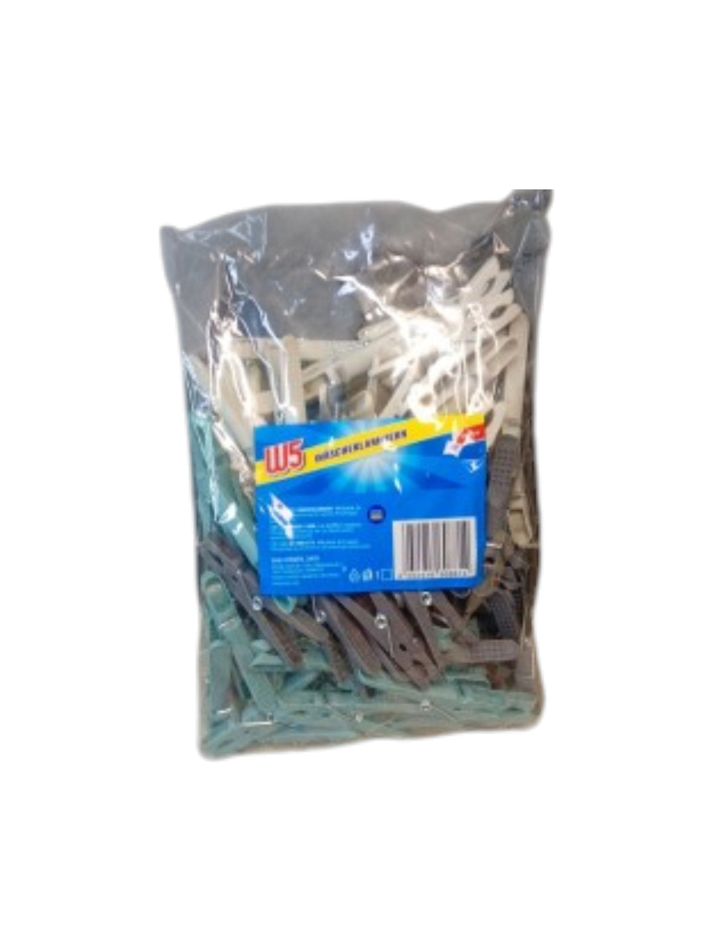 W5 clothes pegs set of 100