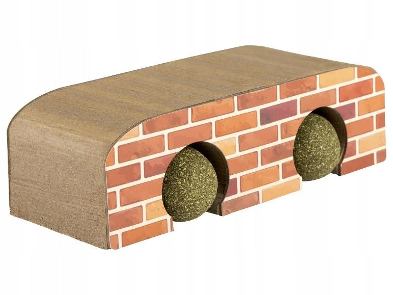 Zoofari® Low scratching post, Wave