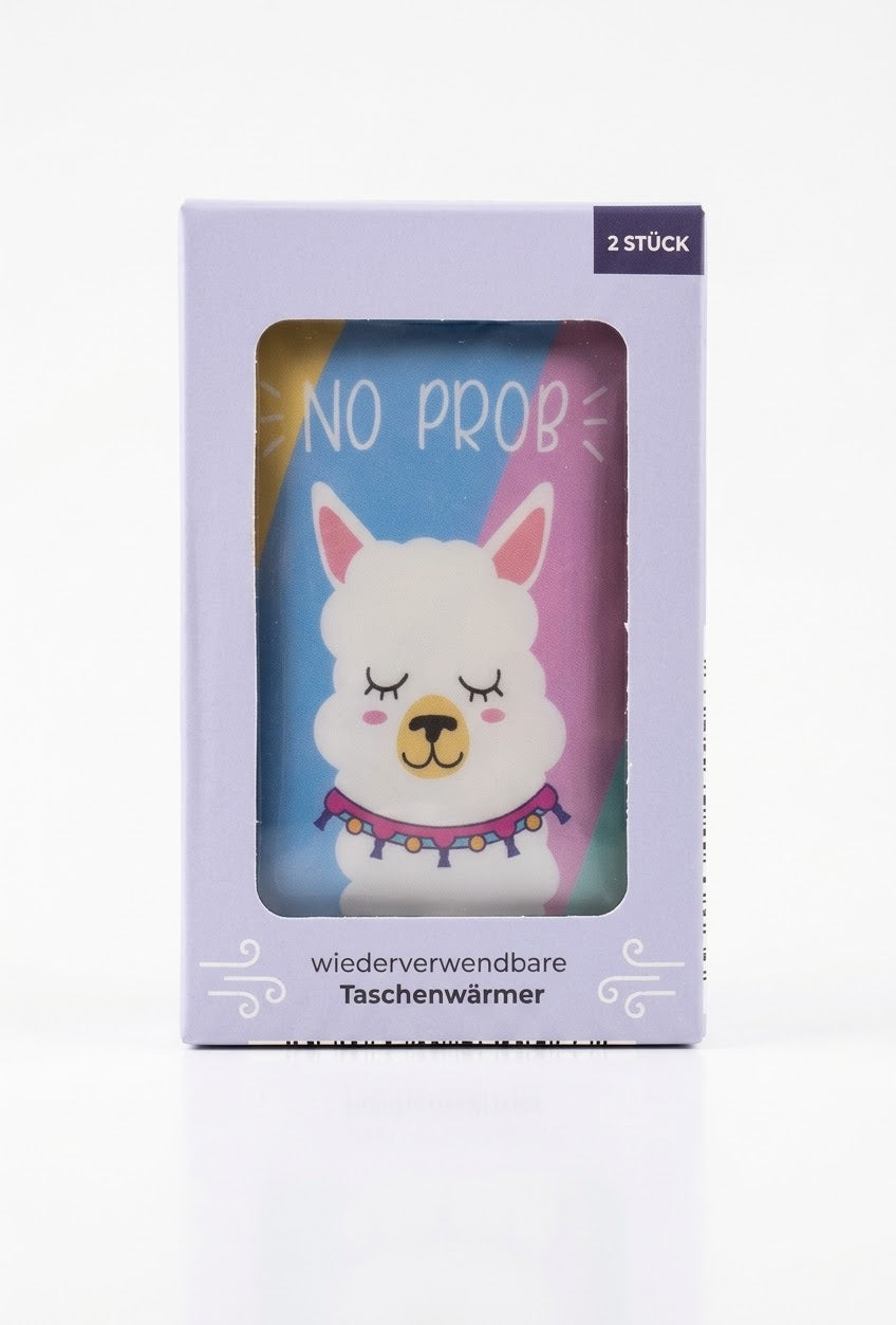 Reusable Llama Pocket Hand Warmers (Pack of 2)