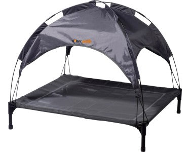 Dobar Outdoor Dog Cot with Sun Canopy