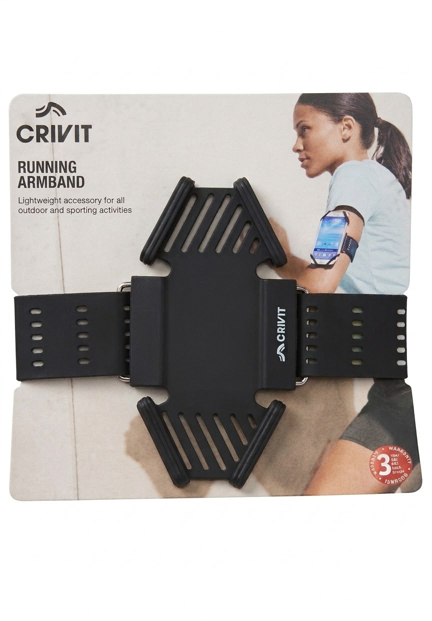 Crivit Lightweight Running Armband for Smartphones