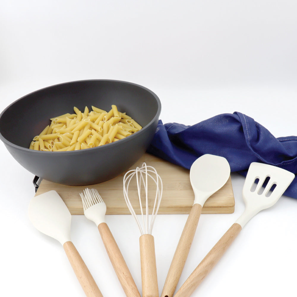 Durane Utensil Set 5pc White