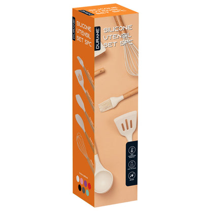 Durane Utensil Set 5pc White