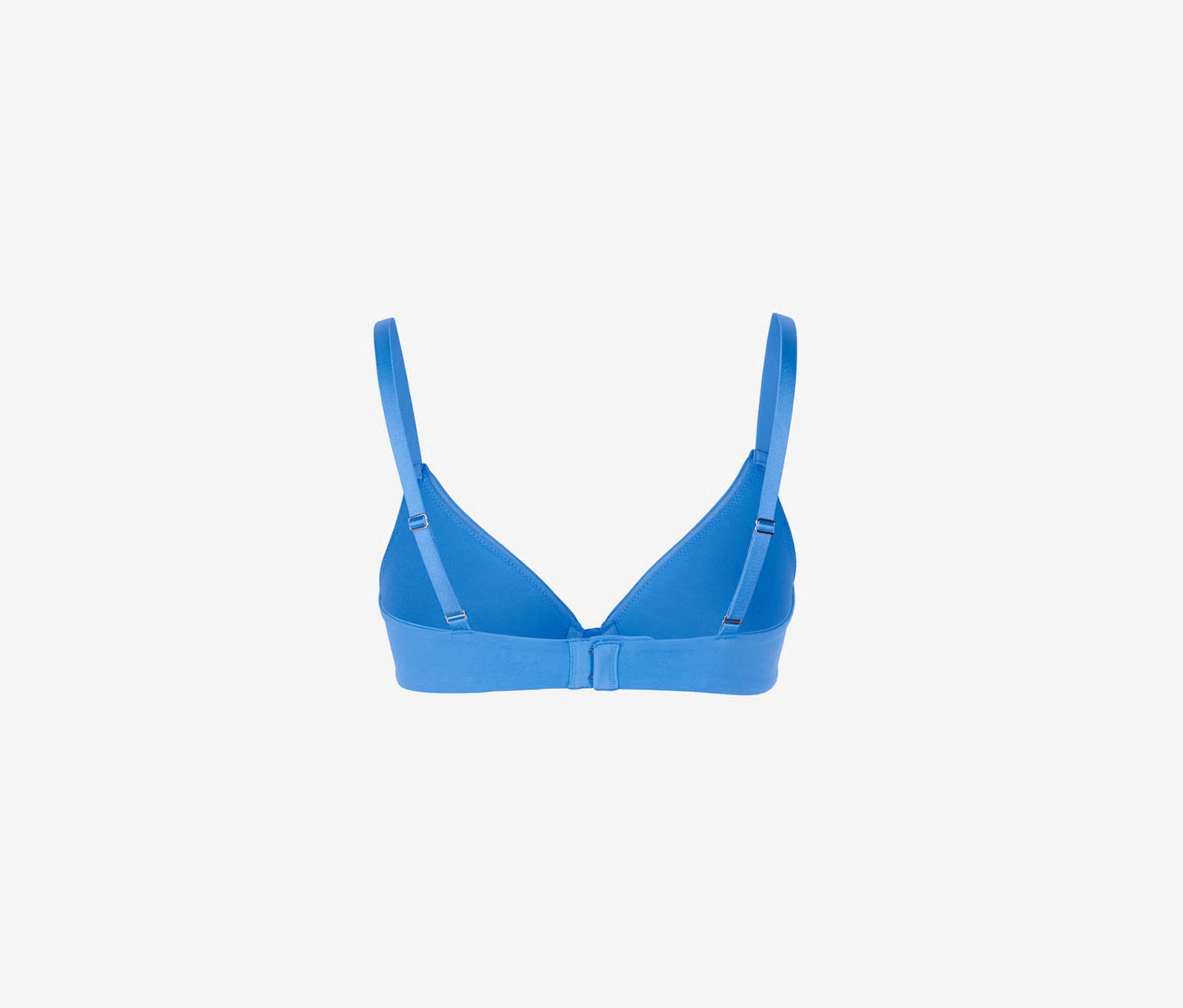 Women Non Padded Underwired Adjustable Bra, Blue