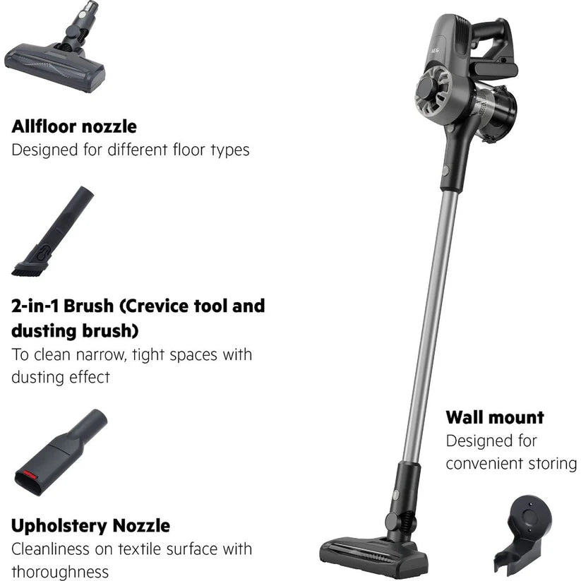 AEG - AP31CB21TG 3000 – Cordless Stick Vacuum Cleaner (40 Min Runtime)