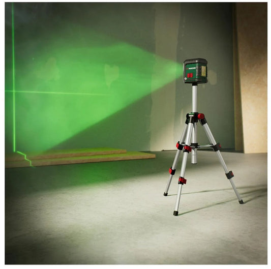 PKLL 3 A1 cross-line laser level, green, 40 m