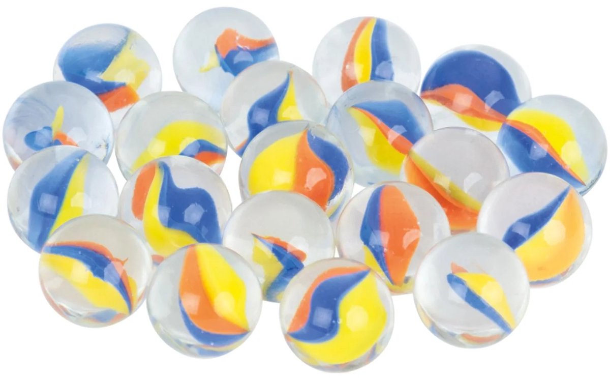 Lupilu Marble Run - 140-piece - 20 Glass marbles - 120 Construction parts