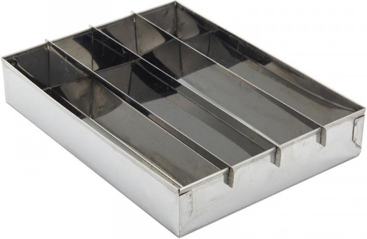 Checkerboard Cake Pan | 20x15x4 cm - Stainless Steel - Non-Stick Coating