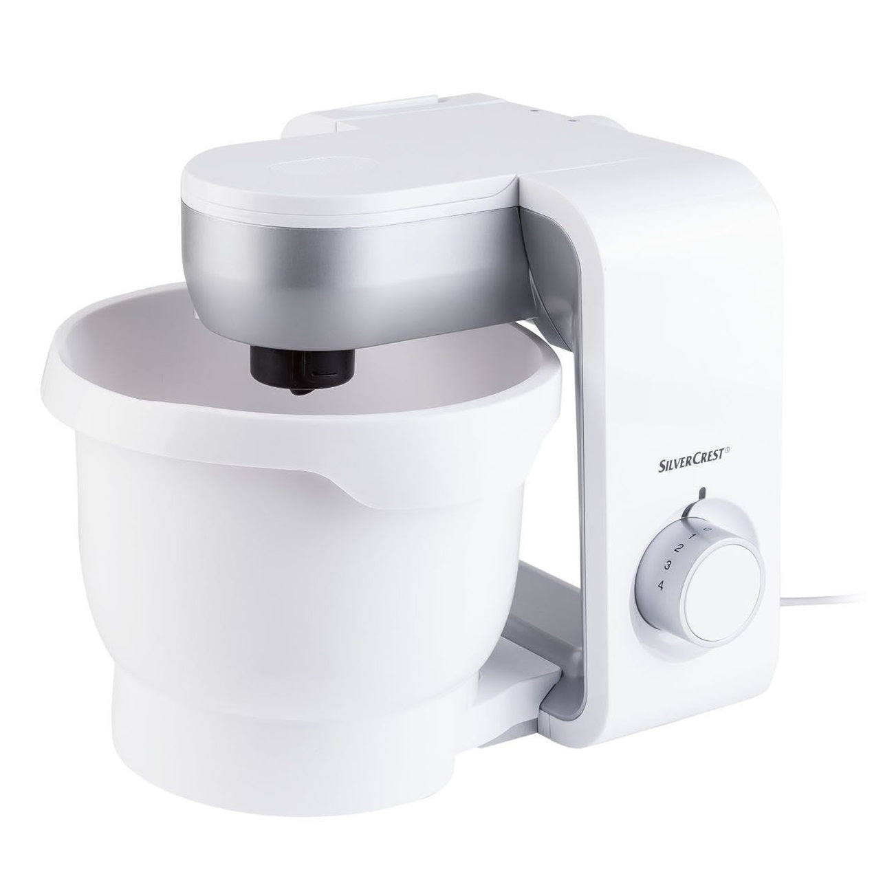 SILVERCREST Food processor SKM 550 (Silver)