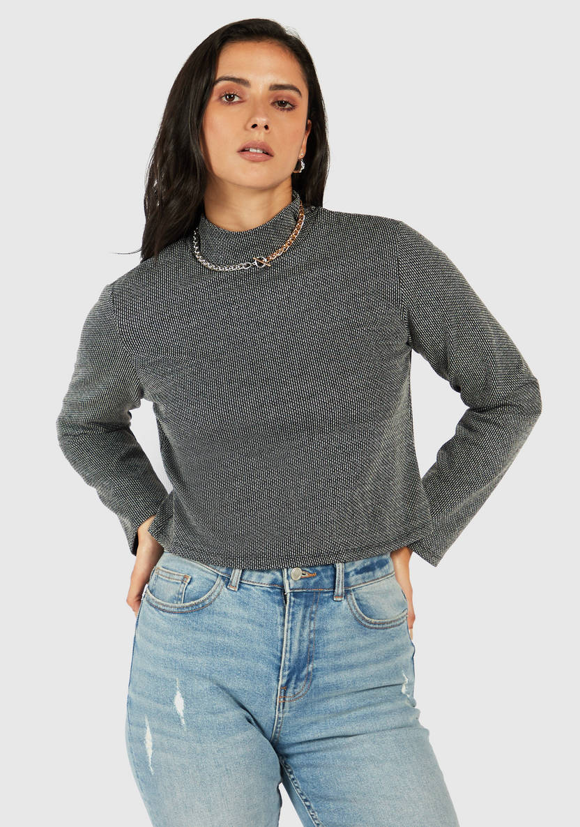 Women’s Long-sleeves Crop Top