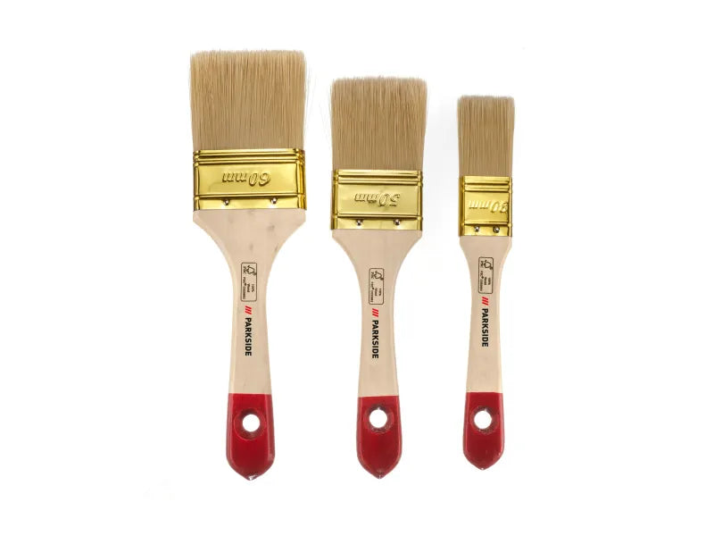 Parkside® Brush set, 3-piece (lacquer)