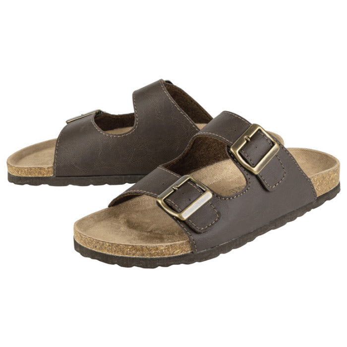LIVERGY® Men's slippers (brown)