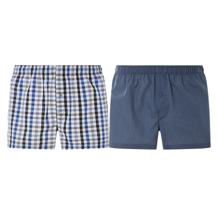 Livergy® Men's Boxer Shorts, 2 Pieces