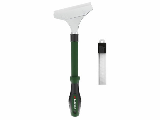 Scraper for windows, wallpaper, paint, with 6 blades 100 mm