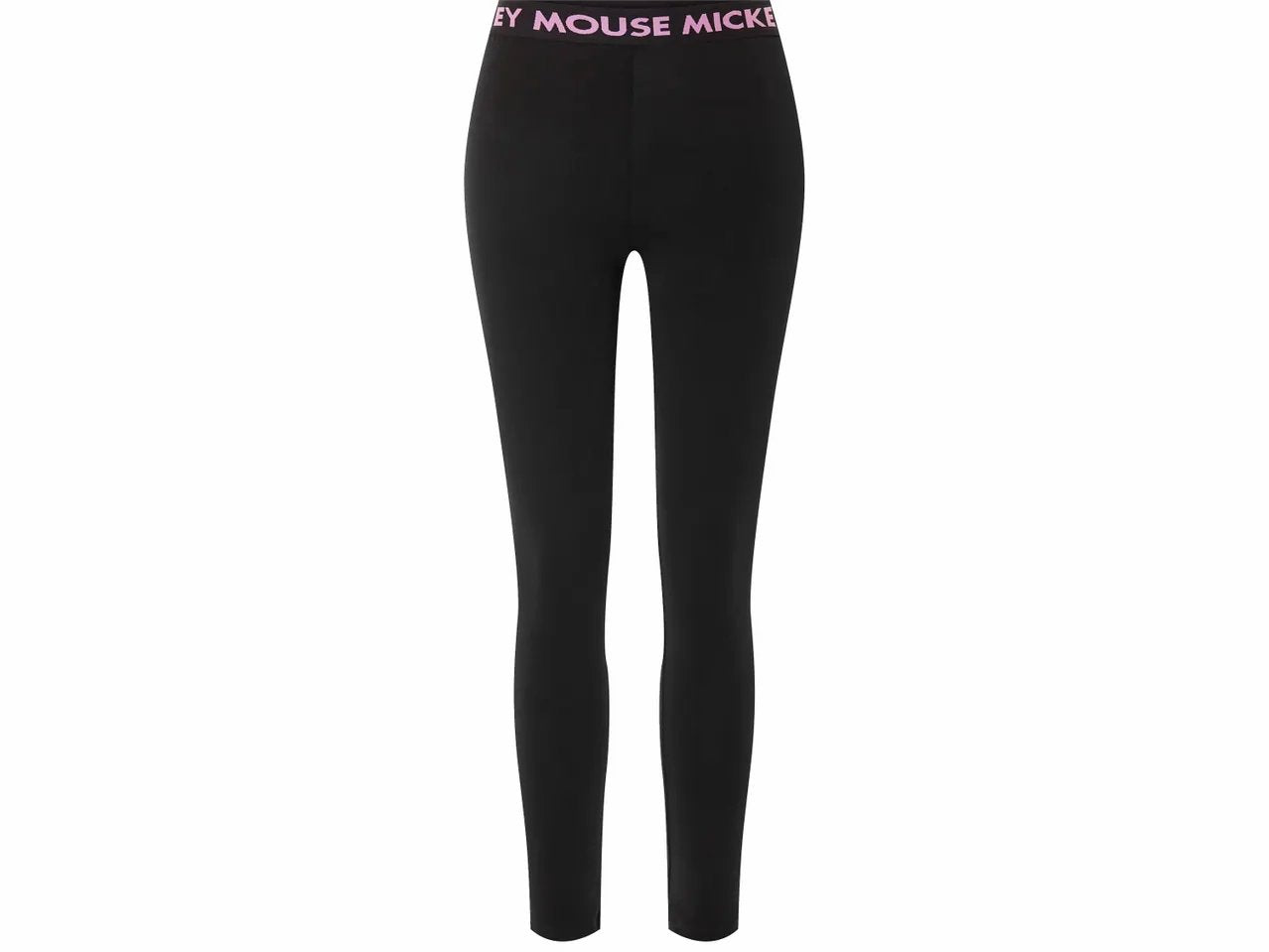 Women’s Disney Mickey Mouse Graphic Leggings – Black