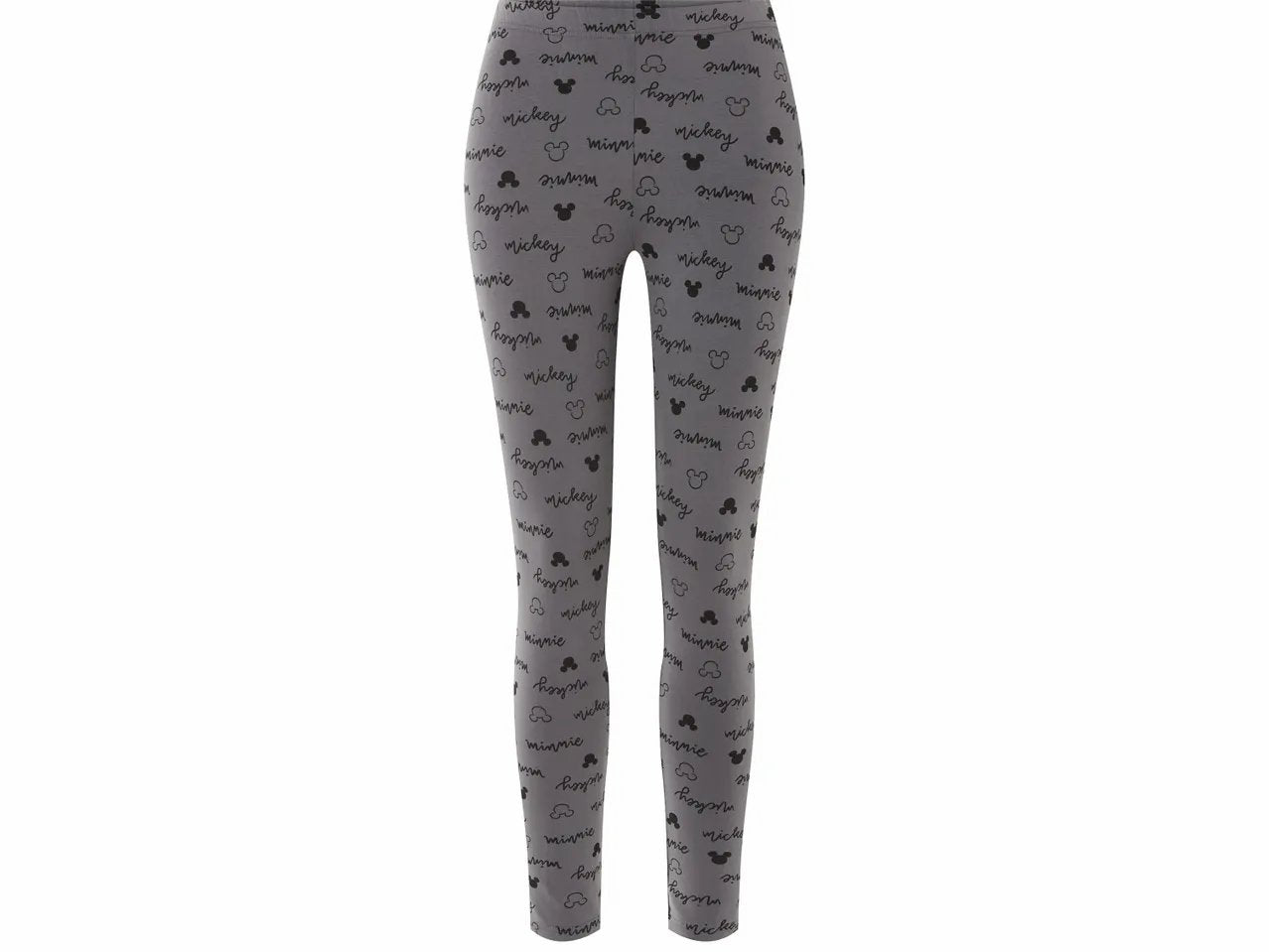 Women's Disney Mickey & Minnie Mouse All-Over Print Leggings – Gray