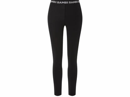 Women’s Disney Bambi High-Waist Graphic Leggings – Black