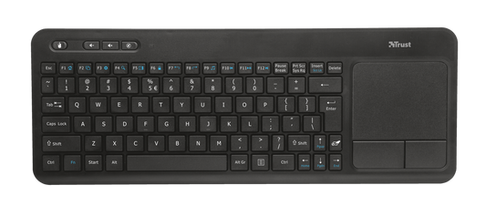 Trust Wireless multimedia keyboard with integrated XL touchpad