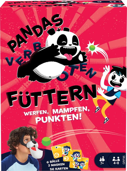 Pandas Feeding Children's Game, Suitable for 4-8 Players