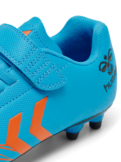 TOP STAR F.G. JR Soccer boots (Blue/Orange)