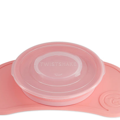 Twistshake Click Mat + Click Plate (Pink)