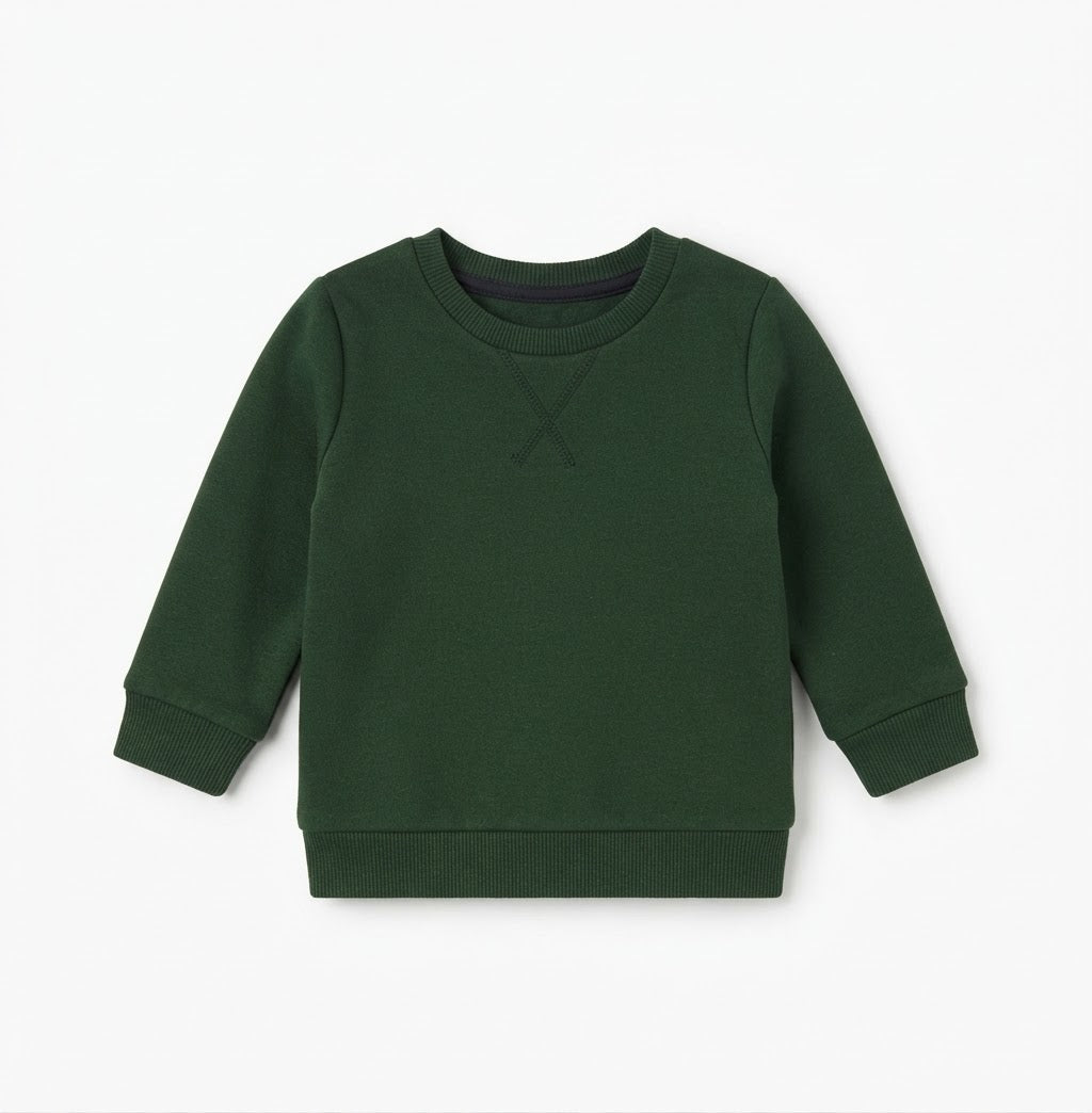 Babies’ Basic Fleece Sweatshirt 💚