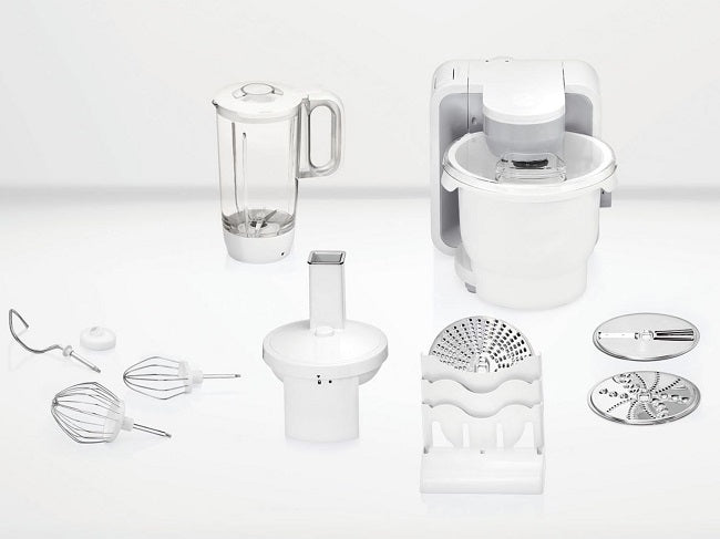 SILVERCREST Food processor SKM 550 (Silver)
