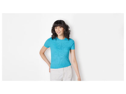 OYANDA Ribbed T-Shirt