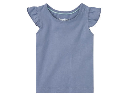 lupilu® Girls' T-shirt for babies BIO, 2 pieces