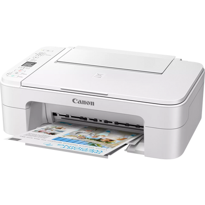 Canon PIXMA TS3351 Wireless Colour All in One Inkjet Photo Printer, White