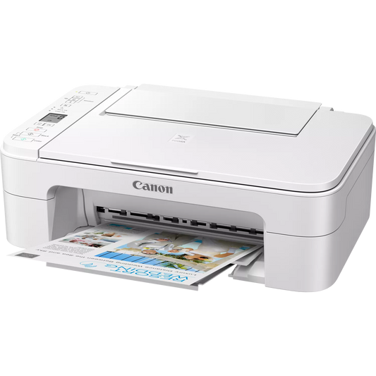 Canon PIXMA TS3351 Wireless Colour All in One Inkjet Photo Printer, White