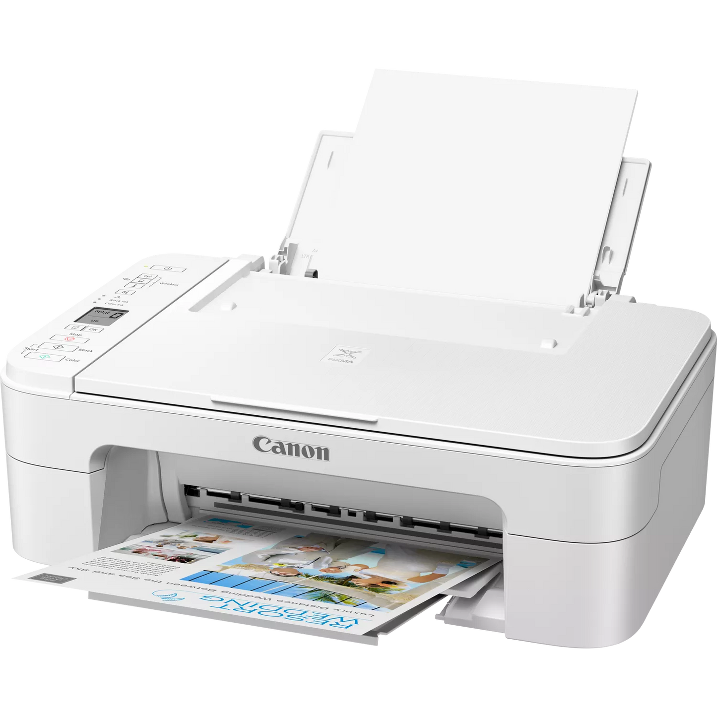 Canon PIXMA TS3351 Wireless Colour All in One Inkjet Photo Printer, White