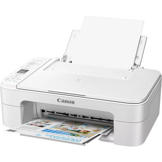 Canon PIXMA TS3351 Wireless Colour All in One Inkjet Photo Printer, White