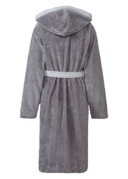 LOOKS by Wolfgang Joop Bathrobe Grey, Medium