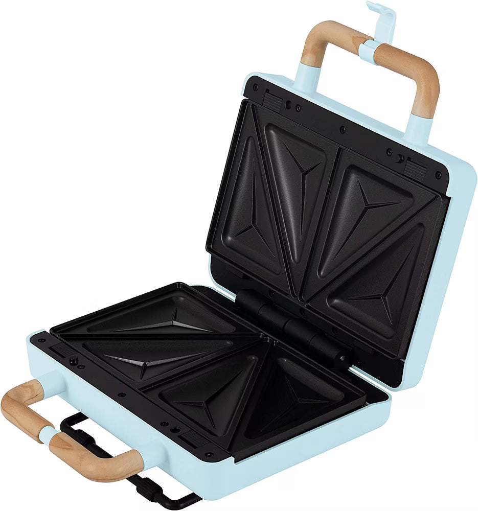 Create STONE 3 IN 1 STUDIO - Sandwich and Waffle Maker, Blue