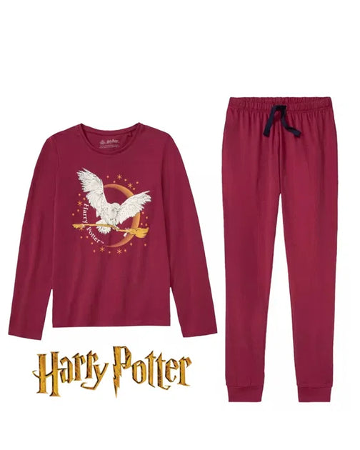 Girls’ Long Cotton Pajama Set, 2pcs - Harry Potter