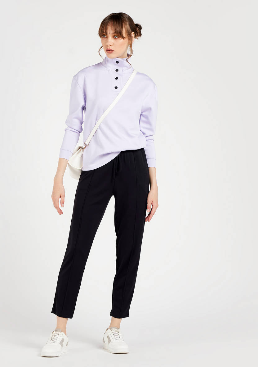 Women’s High-neck Sweatshirt