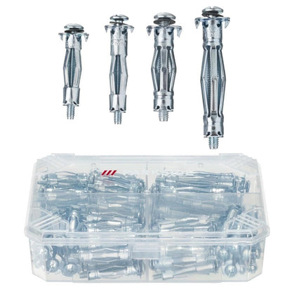 PARKSIDE® Hollow metal dowels, 95 pieces