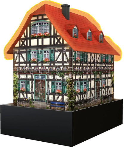3D Puzzle Building, 216 pieces, with LED light