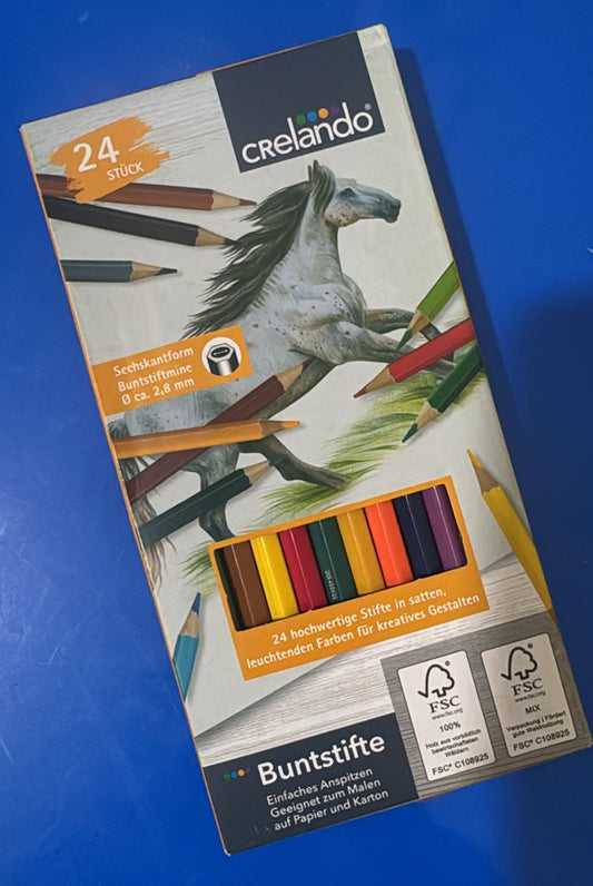 Crelando® 24 Jumbo/Coloured Pencils