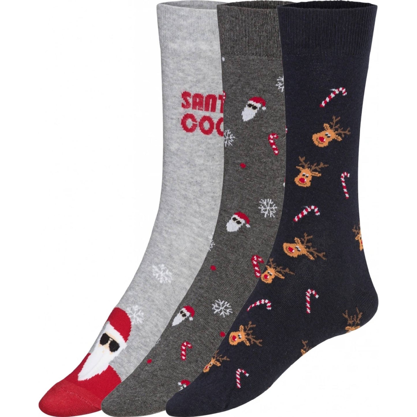 Livergy Socks Set of 3 pairs (Christmas Theme)